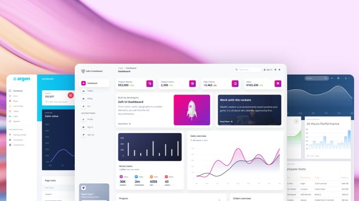 Download 30 Open Source And Free Dashboard Templates