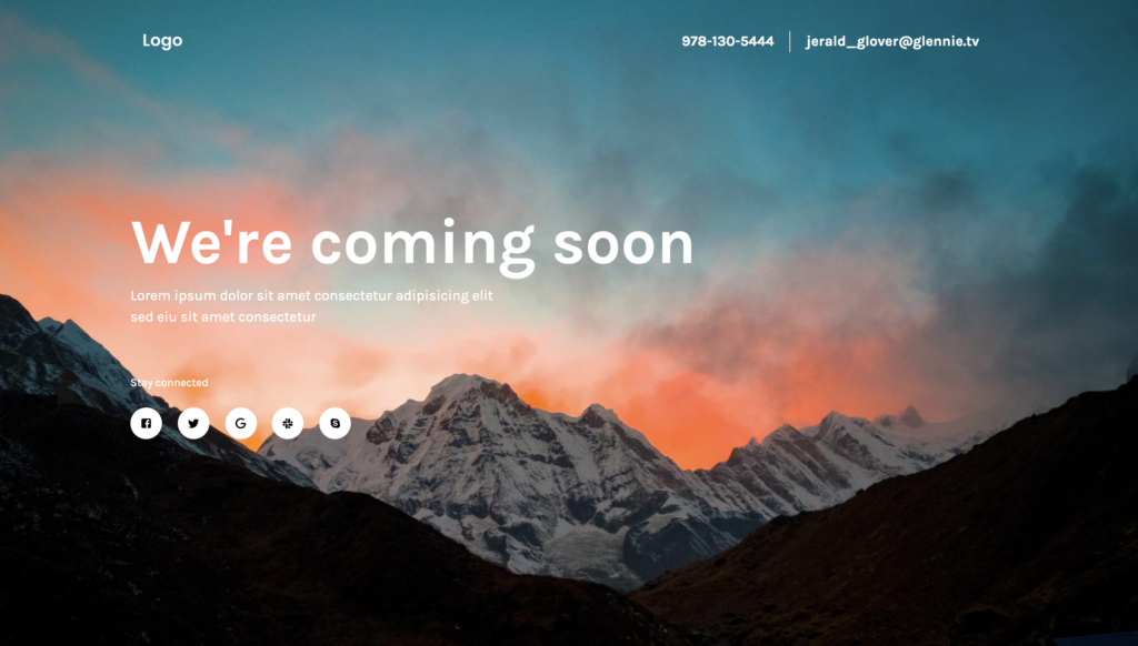 10  Free Website Coming Soon Template Examples