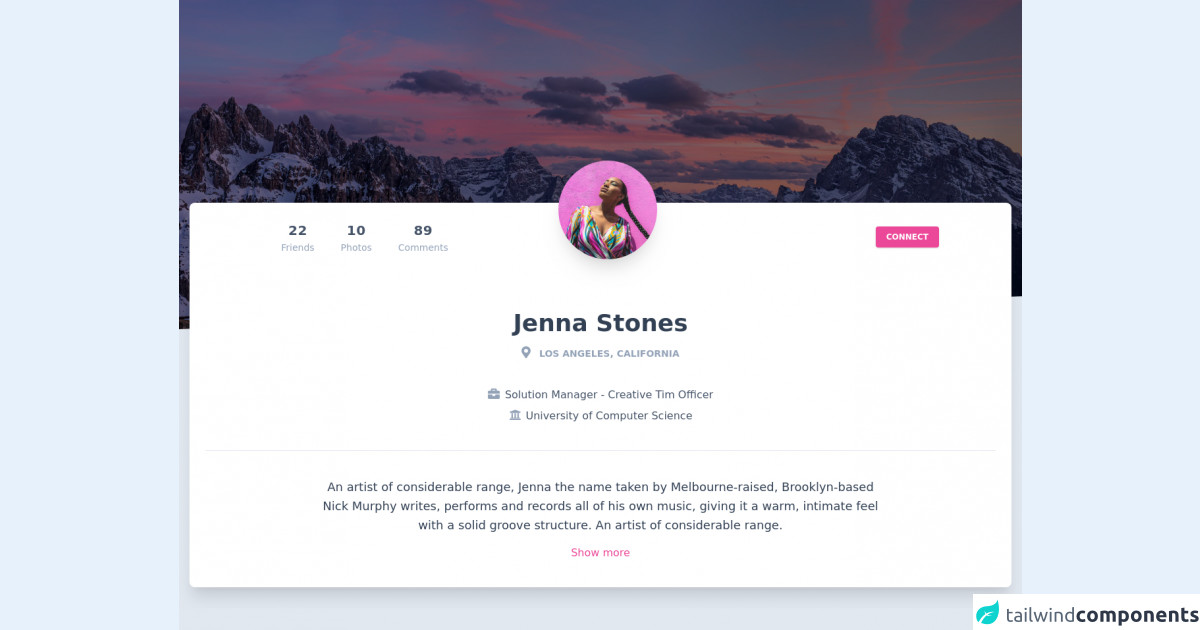 Profile Page