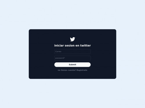 Twitter Login