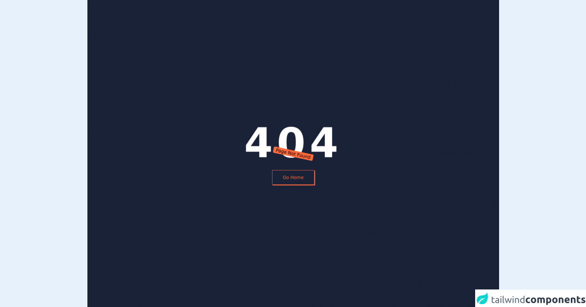 404 Page Not Found