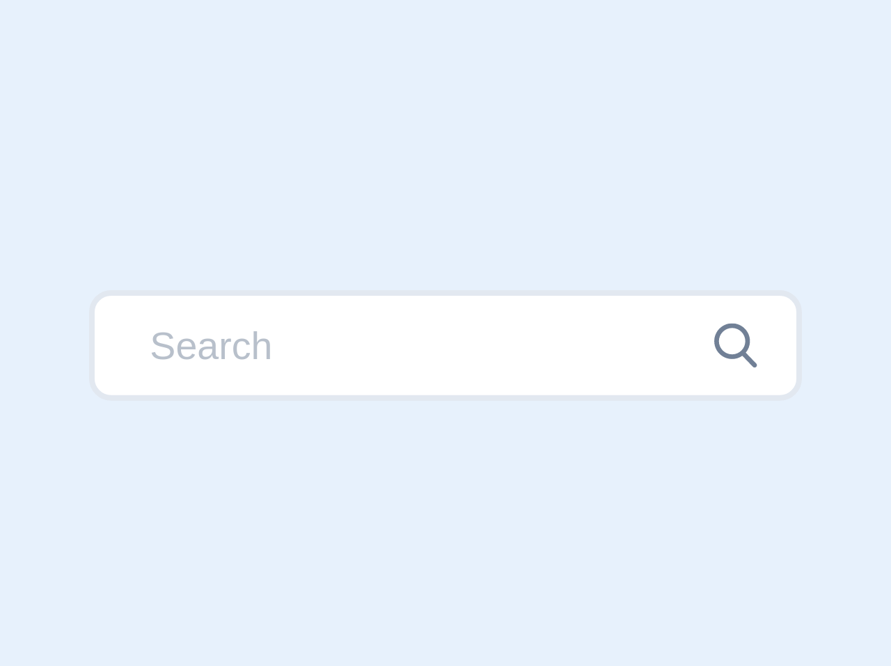 Search bar