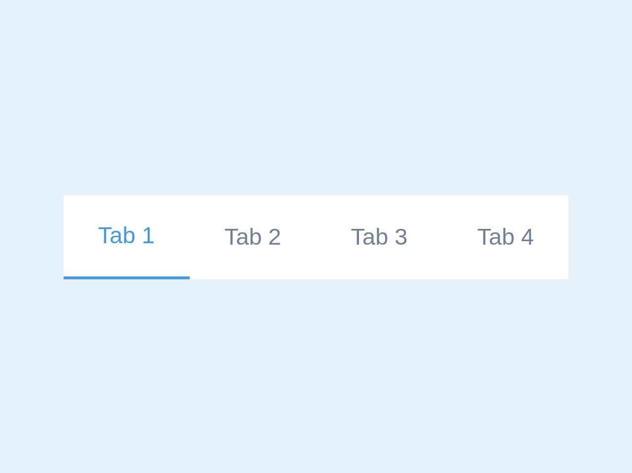 Tab Navigation